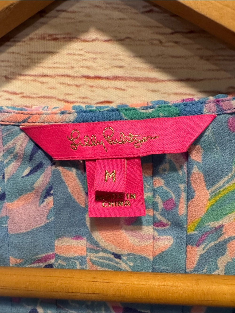 Lilly Pulitzer Marilina Tunic Top in Multi All Together Now Sz M - Picture 8 of 11